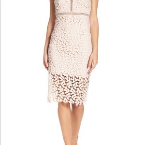 *NEW* Bardot Halter Lace Dress